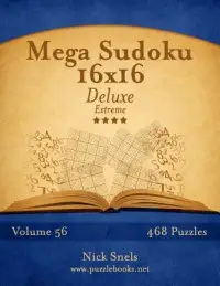 在飛比找博客來優惠-Mega Sudoku 16x16: Deluxe Extr