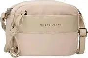[Pepe Jeans] Women's Morgan Luggage Messenger Bag