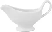 Ceramic Gravy Boat Cream Sugar Dish Sauce Dipping Bowl Creamer Pitcher Sauce Jug Seasoning Container for Salad Dressings White -300ml