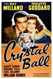 The Crystal Ball poster Ray Milland Paulette Goddard 1943 Old Movie Photo