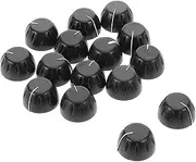 ULDIGI 15pcs Electric Guitar Knobs Replacement Durable Plastic Volume Tone Control Knob for Electric Guitar Accessories Easy to Install