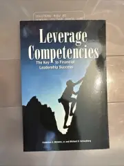 Leverage Competencies The Key to Financial Leadership Success Paperback
