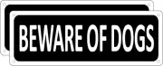 Beware of Dog Signs for Fence (2 Pack), Metal Beware of Dog Sign for Yard, 10...