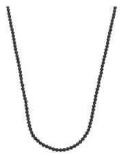 [Rebel & Rose] Mad Panther 4mm (55cm) Necklace in Black
