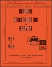 1937 1938 Oldsmobile Body Repair Shop Manual 37 38 Olds Fisher Service Book