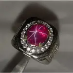 RUBY STAR AMERICAN STONE RING 原裝曼谷頂級品質即用型