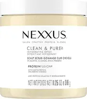 Nexxus Clean & Pure Sulfate-Free Scalp Scrub Exfoliating and Nourishing Hair Treatment Detox Hair Care 11.25 oz