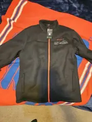 Brand New W/Tags Spyder Black/Red Lined Full Zip Jacket US Men's XL MSRP: $169