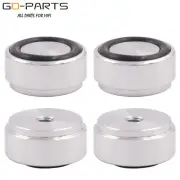 20x10mm Solid Aluminum Speaker AMP Isolation Stand Feet Pad Floor Base Silver *4