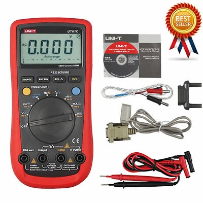 UNI-T UT61E Digital Multimeters AC/DC Modern Digital Auto Ranging Multimeters