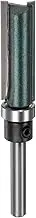 uxcell Pattern Flush Trim Router Bit 0.24" Shank 1-1/2" Cutting Length 1/2" Cutting Dia with Top Bearings Straight Precise Cutting Woodworking Milling Cutter Tool for Edge Trimming