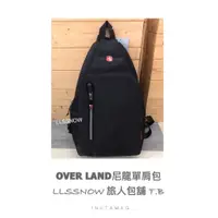 在飛比找蝦皮商城精選優惠-（現貨）OVER LAND 紅十字LOGO防水耐磨單肩 雙肩