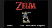 legend of zelda tears of the kingdom link amiibo *read description*
