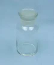 250 mL REAGENT JAR APOTHECARY BOTTLES JAR BOTTLE