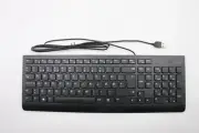 Lenovo ThinkStation P340 P620 USB Wired Keyboard Danish Black 00XH596