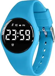 [A ALPS] Kids Watches Digital Sport Watch for Girls Boys, Fitness Tracker with Alarm Clock, Stopwatch, No App Waterproof Watches for Teens Students Ages 5-12