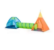 Swing Slide Climb Adventure Tent Set Play Equipment