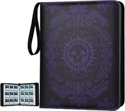 MTGPRO Trading Card Binder,9-Pocket Binder for Trading Cards Holds 720 Cards,Premium Collector Card Album for Standard Cards,Side Loading Card Collection Folder for MTG,TCG,Yugioh,Game Cards (Purple)