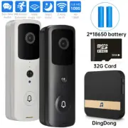 Wireless Smart Doorbell WiFi Video Door Bell Intercom Phone Security Camera KITS