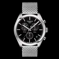 在飛比找Yahoo!奇摩拍賣優惠-Tissot 天梭PR100系列鋼帶石英男腕錶 T10141