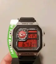 Casio Ae1200 Kansas City Chiefs Watch Mod