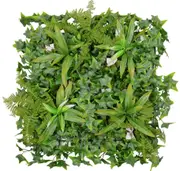 50 x 50cm White Bougainvillea Artificial Hedge Tile