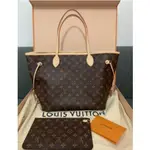 LOUIS VUITTON LV包包 路易威登M41177 經典老花紋束口子母購物包 潮流斜挎肩背女包