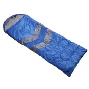 Mountview Single Sleeping Bag Outdoor Blue Camping Hiking Thermal Tent Bags