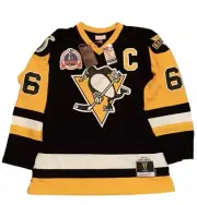 Mario Lemieux Pittsburgh Penguins Mitchell & Ness Authentic 1991-92 NHL Jersey L