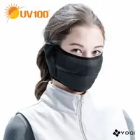 在飛比找蝦皮商城優惠-【UV100】防曬 石墨烯恆溫舒絨保暖口罩-護耳包覆(LC2