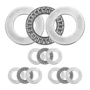 4 Sets AXK2035+2AS Thrust Needle Roller Bearings 20x35x4mm, P5 (ABEC 5)