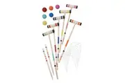 Regent Select 6-Player Croquet Set w Mallets Balls Fun Outdoor Family Game