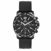 Swiss Military SM34033.06 Army-Style Chronograph Black Nylon Strap Men's Watch