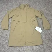 Lululemon Always Effortless Jacket LONG Water Repellent Khaki Women’s 8 NEW
