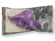 Fruity Pebbles Cereal Snap-N-Go Skelesaurus Dinosaur Premium Glow In The Dark