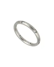 Pomellato 18K 0.18 ct. tw. Diamond Matte Finish Ring (Authentic Pre-Loved)