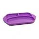 【加拿大MARCUS＆MARCUS 】動物樂園矽膠兒童餐盤-鯨魚(紫)