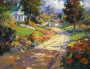 Country Life Accent & Decor Tile Steve Songer Art RW-SSA001AT