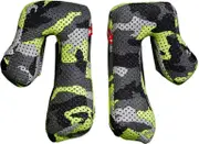 Airoh Aviator 3, cheek pads , color: Grey/Yellow , size: S