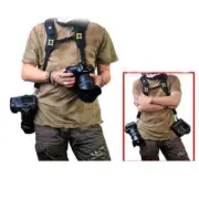 A&R Quick Release Dual shoulder Camera Neck Strap for Canon Nikon Olympus Sony