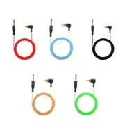 6.35mm Mono to RCA Cable Line Connector Tattoo Clip Cord Right Angle 1.8M Soft