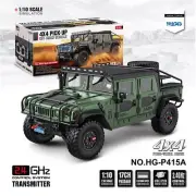 HG P415A Pro 4x4 RC Off-road Vehicle for 1:10 Pick-up Crawler Sound Light Motor