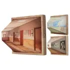 3D Visual Night Light Wall Mount Ambient Lamp & Visual Illusion Night Light