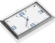 Car Self-Adhesive Clock Watch for Dashboard Car Ticking Mini Clock on Dashboard Luminous Car Magnet Stick on Car Clock Adhesive Tiny Clock Analog Clock Monitor Stainless Steel