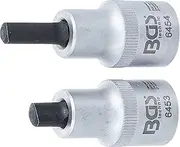 BGS 6455 | Spreader Socket Set for Spring Strut Clamps | 12.5 mm (1/2") Drive | 5 x 7 mm + 5.5 x 8.2 mm | 2 pcs.