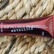 L'Oreal Paris Infallible Paints for Lips ~ Metallics in #336 Liquid Venom