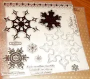 CTMH D1480 SNOWFLAKES ~ Each snowflake that falls reminds me of you...one of a