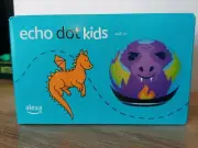 Amazon Echo Dot Kids (5th Gen 2022 ) w/ Alexa Fire DRAGON ~Great gift for kids