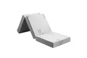 Single Foam Mattress Trifold Sofa Bed Folding Camping Floor Portable Sleeping Mat Cushion with Removable Bamboo Cover