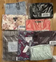 Reseller Bundle HSN Mixed Brand & Size Women’s Pant Tops Varies New 8 Pieces